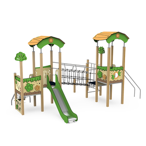 Équipement de jeux pour enfants de qualité commerciale pour jardin d'enfants, toboggan pour enfants, équipement de terrain de jeux pour enfants - Product Image 5