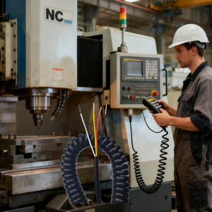 スパイラルスプリングケーブル工業用自動車建築用マルチピン男性用TPU PVC断熱銅コア難燃剤IP65 - Product Image 5