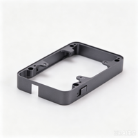 Cadre en aluminium usiné CNC de précision, boîtier d'équipement électronique sur mesure avec anodisation, pièces usinées CNC en alliage d'aluminium