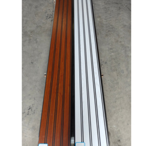 Panneaux rainurés en PVC Golden Line, ignifuges, décoratifs pour murs intérieurs, <span class=keywords><strong>grille</strong></span> de plafond - Product Image 6