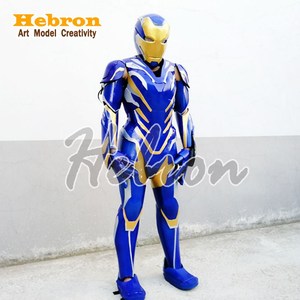 Disfraz de Iron Man para Halloween, Modelo Mark 46, Disfraz de Robot Grande, Traje para Adultos, para Usar al Aire Libre, Superhéroe - Product Image 4