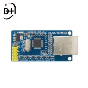 W5500 โมดูลเครือข่ายอีเธอร์เน็ตฮาร์ดแวร์เต็มรูปแบบโปรโตคอล TCP IP 51 STM32 ไมโครคอนโทรลเลอร์โปรแกรมอินเทอร์เฟซ SPI โมดูล W5500 - Product Image 3