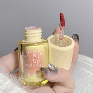 Commercio all'ingrosso Private Label Gege Bear 6 colori lucidalabbra impermeabile nebbia opaca delicata smalto morbido labbra per ragazze rossetto liquido - Product Image 6