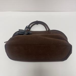 Bolso de Mano de Media Luna para Mujer, Ecológico y de Alta Calidad, de Cuero PU, con Cierre de Cremallera, Dos Asas, Moderno, de Gamuza, para Salir - Product Image 5