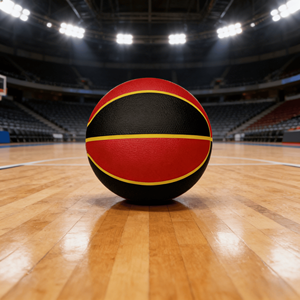 Pallone da <span class=keywords><strong>Basket</strong></span> Professionale Taglia 7, Design Accattivante, Personalizzabile Rosso e Nero, per Allenamento e <span class=keywords><strong>Partite</strong></span>, per Scuole, Squadre Sportive e Club - Product Image 2