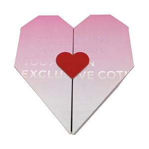 Linshi Nhà Máy Bán Buôn Biểu Tượng Tùy Chỉnh Mới Đến Cao End Đám Cưới Ngày Valentine Hình Trái Tim Các Tông Giấy Bao Bì Hộp - Product Image 1