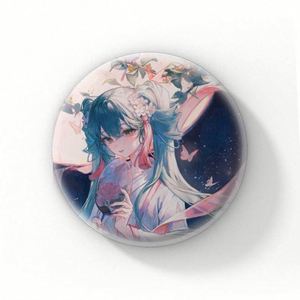 Botones Personalizados de Metal con Diseño Holográfico y Brillo - Product Image 2