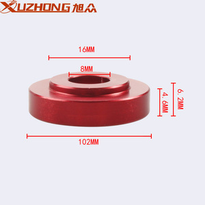 Buje con Brida Xuzhong de Aluminio Rojo de 8mm para Eje de 6.2mm de Longitud para Palanca de Cambios de Coche - Product Image 1
