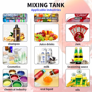 Bán buôn SUS emulsifying phân tán Tank cho mayonnaise làm nước sốt chế biến thực phẩm cắt cao <span class=keywords><strong>Emulsifier</strong></span> bơm trộn Tank - Product Image 4