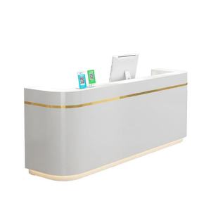 Comptoir de réception de luxe en bois écologique pour hôtel, salon de beauté, spa - Product Image 2