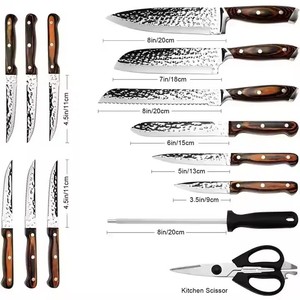 Juego <span class=keywords><strong>de</strong></span> <span class=keywords><strong>cuchillos</strong></span> <span class=keywords><strong>de</strong></span> Chef profesional <span class=keywords><strong>de</strong></span> Venta caliente 15 piezas Juegos <span class=keywords><strong>de</strong></span> <span class=keywords><strong>cuchillos</strong></span> <span class=keywords><strong>de</strong></span> <span class=keywords><strong>cocina</strong></span> <span class=keywords><strong>de</strong></span> acero inoxidable con bloque <span class=keywords><strong>de</strong></span> madera <span class=keywords><strong>de</strong></span> acacia-<span class=keywords><strong>Comprar</strong></span> cuchillo <span class=keywords><strong>de</strong></span> Chef L - Product Image 2