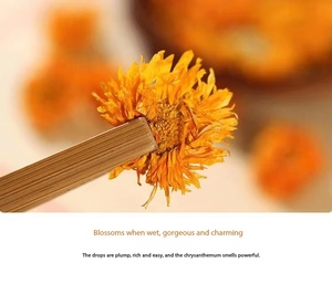 Flores Secas <span class=keywords><strong>de</strong></span> Crisantemo Dorado Orgánico a Granel, Té Herbal <span class=keywords><strong>de</strong></span> Caléndula, Calidad Premium - Product Image 3