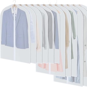 Funda Protectora Transparente y Gruesa a Prueba de Humedad, Bolsa Rectangular con Gancho para Almacenamiento en el Dormitorio, Duradera - Product Image 5