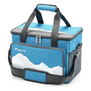 Échantillon gratuit. C'est une glacière de pique-nique portable, isolée, neuve, avec un logo personnalisé, imperméable et réutilisable. - Product Image 4