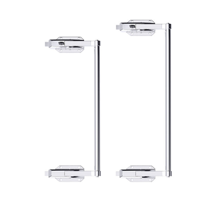 Cerradura de manija de puerta retráctil de aleación de Zinc oculta, antirrobo, pestillo de acero duradero pulido, desbloqueo de llave, diseño Industrial - Product Image 1