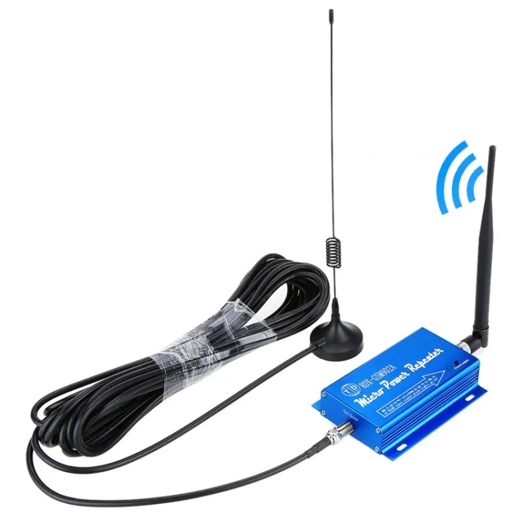 Best GSM 900MHz F Plug Mini Mobile Phone Signal Repeater with Sucker Antenna