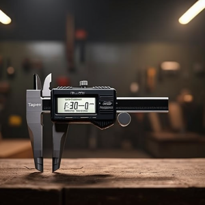 Calibrador Digital de Profundidad Vernier 0-300mm IP67, Herramienta de Medición Impermeable para Ingeniería de Precisión y Uso en Taller - Product Image 3