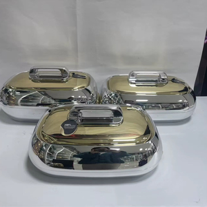 Lot <span class=keywords><strong>de</strong></span> 3 chauffe-plats isothermes durables 4,5L 5,5L 6,5L – Marmite thermique pour les grandes familles du Moyen-Orient et la restauration quotidienne - Product Image 1