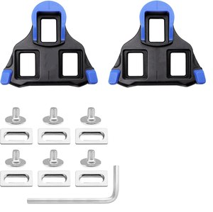 Tacchette SPD per <span class=keywords><strong>Scarpe</strong></span> da <span class=keywords><strong>Ciclismo</strong></span>, Compatibili con Pedali SPD-SL Sistema SH11 SH12 SH10, Ricambio per Tacchette Bici da <span class=keywords><strong>Strada</strong></span>/Montagna - Product Image 4
