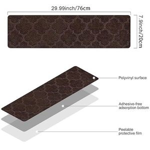 Tapete de Vinilo para Piso con Reverso Antideslizante, Acabado Mate, Diseño Minimalista - 41 m² Cobertura de [superficie] pies cuadrados, fácil instalación para pisos interiores - Product Image 3
