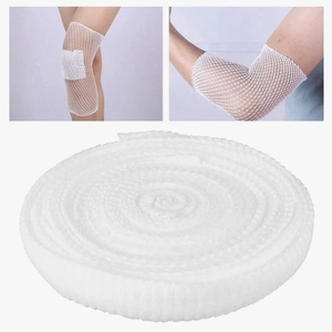 Bande de compression <span class=keywords><strong>tubulaire</strong></span> élastique 0,7 cm * 10 m, bandage extensible médical, équipement de rééducation sportive, application pour le corps, la jambe, le pied - Product Image 4