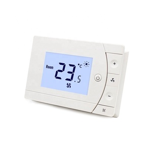 <span class=keywords><strong>Climatiseur</strong></span> programmable blanc intelligent, unité de ventilo-convecteur à 3 vitesses de ventilateur, thermostat, contrôleur de température à 2 tuyaux, pièce pour système CVC - Product Image 2