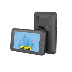 Tablet Pc Android semua dalam satu, 5 inci GPS 4G BT dalam-kendaraan dengan USB RS232 ACC untuk sistem pengiriman taksi