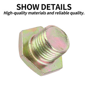 016393 016454 016465 016488 Tapón de Drenaje de <span class=keywords><strong>Aceite</strong></span> de Motor para <span class=keywords><strong>Peugeot</strong></span> 207 408 308 301 Citroen C2 C3 C4 Elysee DS - Product Image 4