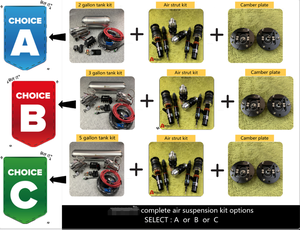 Kit de Suspensión Neumática/Resorte Neumático/Amortiguador/Control de Suspensión Neumática para <span class=keywords><strong>Nissan</strong></span> <span class=keywords><strong>Skyline</strong></span> GT-T (R34) 1999~2002 - Product Image 2