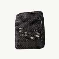 GEMINI Nouvelle Arrivée Ensemble de Jardin Moderne pour Patio Extérieur, Fauteuil de Salle à Manger en Rotin Tressé Artisanal Résistant aux Intempéries