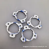 Pads d'absorption des chocs en silicone autocollants OEM, garnitures antidérapantes résistantes à l'usure pour meubles, tapis en silicone personnalisés avec colle au dos