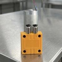 Pompe à vide miniature de haute qualité 32BZ pour dispositifs médicaux, 12V DC, silencieuse, électronique, sans balais, micro-pompe à diaphragme