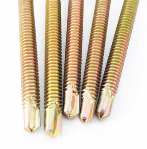 DIN7504K 14 # vis à tête hexagonale auto-perceuse vis à tête hexagonale auto-perceuse avec fixation de rondelle en PVC - Product Image 1