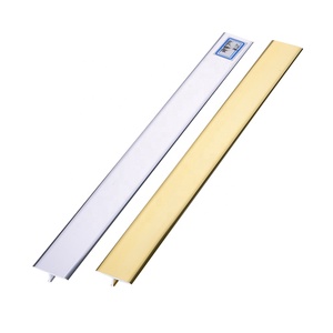 Bán buôn Tùy chỉnh màu sắc trang trí Hợp kim nhôm gạch <span class=keywords><strong>TRIM</strong></span> t Shape với Vàng & Bạc kết thúc cho nội thất nội thất góc <span class=keywords><strong>TRIM</strong></span> - Product Image 6