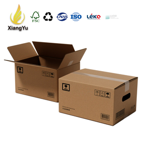<span class=keywords><strong>Caja</strong></span> de Cartón Grande Personalizada con <span class=keywords><strong>Caja</strong></span> Corrugada Resistente para Mudanza y Envío, Embalaje de Almacenamiento Resistente con Logotipo - Product Image 1
