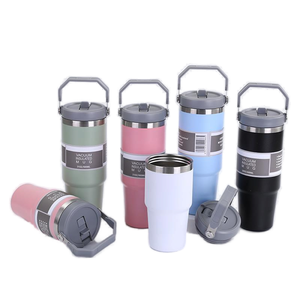 กระติกน้ำร้อนสแตนเลสแบบพกพาความจุสูงผนังสองชั้น6-12ชั่วโมงฉนวนกันความร้อนเป็นมิตรกับสิ่งแวดล้อม - Product Image 2