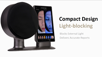 Analyseur de peau 3D AI, scanner facial, machine d'analyse faciale, écran tactile 15,6 pouces, 19 langues, pour salon et usage domestique