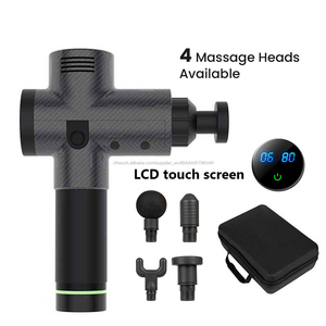 JMK. Smart 20 Vitesse 6 Têtes Tissus Profonds Percussion Vibration Massage Musculaire Pistolet Pour Les <span class=keywords><strong>Athl</strong></span>ètes - Product Image 5