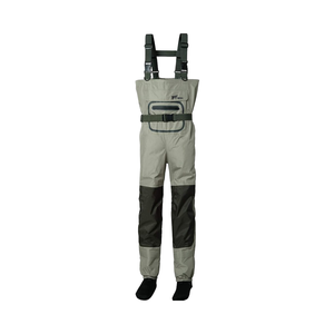 <span class=keywords><strong>Cuissardes</strong></span> de pêche pour hommes et femmes <span class=keywords><strong>Cuissardes</strong></span> de poitrine-<span class=keywords><strong>Cuissardes</strong></span> en polyester imperméables Bootfoot pour la pêche - Product Image 1