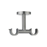 Rail de rideau contemporain en alliage d'aluminium ALY DECOR, support réglable, durable, robuste, accessoires pour salon