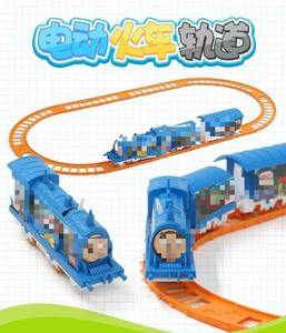 ชุดรถไฟของเล่นแบบประกอบรางพลาสติกไฟฟ้า พร้อมไฟ ของเล่นเสริมพัฒนาการ แบบประกอบเอง ชุดรางรถไฟของเล่นแบบประกอบชิ้นส่วน - Product Image 5