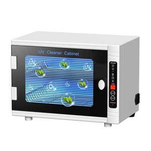 UV <b>Light</b> Nail Tool Cleaning Machine 12L High Capacity UV Cleaning Cabinet Salon Tools Cleaning Box with <b>Timer</b> Setting - Product Image 1