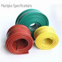 Tension d'isolation de température chaude en caoutchouc de silicone manchons de protection de fil de câble de ligne aérienne