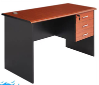Table de bureau moderne en métal doré à vendre, fournisseur de mobilier de bureau de luxe, fournitures scolaires et de bureau emballées KD