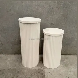 Round Cylinders Plinth Column Wedding Dessert Table Display Pedestal Decor Stand Round Pillars On Sale