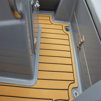 Bateau de pêche semi-rigide CE 3,9 m en PVC/Hypalon avec coque en fibre de verre, modèle 390, avec moteur hors-bord, à vendre