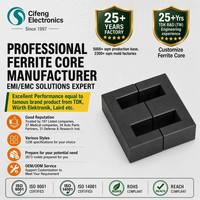Transformateur solaire, énergie nouvelle, noyau de ferrite Mn-Zn industriel, style EE, inducteurs de grande taille, inducteurs EMI EE110-Y2K, marque CF