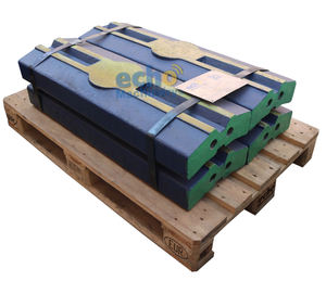 Barra de soplado de impacto para triturar hormigón, acero martensítico, máquina trituradora de procesamiento de hierro, tipo de máquina - Product Image 1