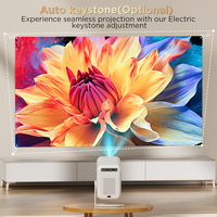 Mini projecteur d'usine C21 1080P 60Hz Android avec haut-parleurs intégrés, stéréo HIFI pour enfants, cinéma 3D à domicile, téléphone, PC