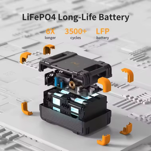 สถานีไฟฟ้าพกพา LiPo4 พลังงานแสงอาทิตย์ 2200W สำหรับสำรองไฟสำหรับการตั้งแคมป์ - Product Image 5